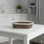 ست سبد نان 3 تایی طرح حصیری یونیک کد 3987A