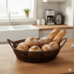 ست سبد نان 3 تایی طرح حصیری یونیک کد 3990 - Image 2