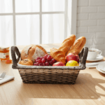 سبد نان تک طرح حصیری یونیک کد 3996 - Image 2