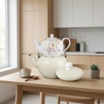 کتری و قوری خمره ای لعابی یونیک کد 7533 (خارجی درجه 1 ) - Image 2