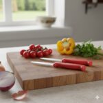 کارد میوه اره ای 6 تایی دیامونت ترامونتینا قرمز کد 23899/718 - Image 2