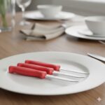 کارد میوه اره ای 6 تایی دیامونت ترامونتینا قرمز کد 23899/718