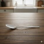 ست قاشق مربا خوری فلورانس ناب استیل