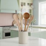 ست کفگیر چوبی یونیک کد3359