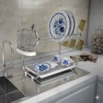 جاظرفی دو طبقه استیل پلوتون کد G 603 - Image 5