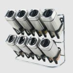 ست ادویه دو طبقه 9 پارچه مربعی یونیک کد 1479 (خارجی درجه1) - Image 3