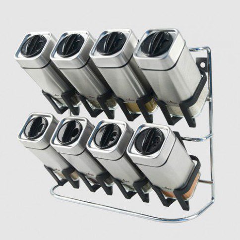 1479 ست ادویه دو طبقه 9 پارچه مربعی یونیک کد 1479 (خارجی درجه1) - Image 3