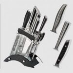 سرویس کارد و ساطور 8 پارچه کالسکه یونیک کد 5548 (خارجی درجه یک) - Image 2