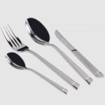 سرویس کیفی 129 پارچه قاشق و چنگال استیل ضخامت 4.5 میل  یونیک کد 5726 (خارجی درجه 1) - Image 3