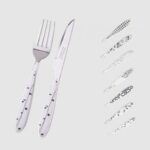 کارد و چنگال مون لایت 12 پارچه یونیک کد5854 - Image 5