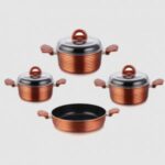 سرویس قابلمه 7 پارچه سرامیک یونیک کد 8804 (خارجی درجه عالی) - Image 3
