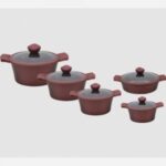 سرویس قابلمه 10 پارچه سرامیکی یونیک کد 8825 (خارجی درجه عالی) - Image 3