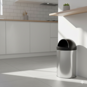 سطل زباله استیل کاپ بین آکا الکتریک 45لیتر 1 Gemini Generated Image 30gi0k30gi0k30gi