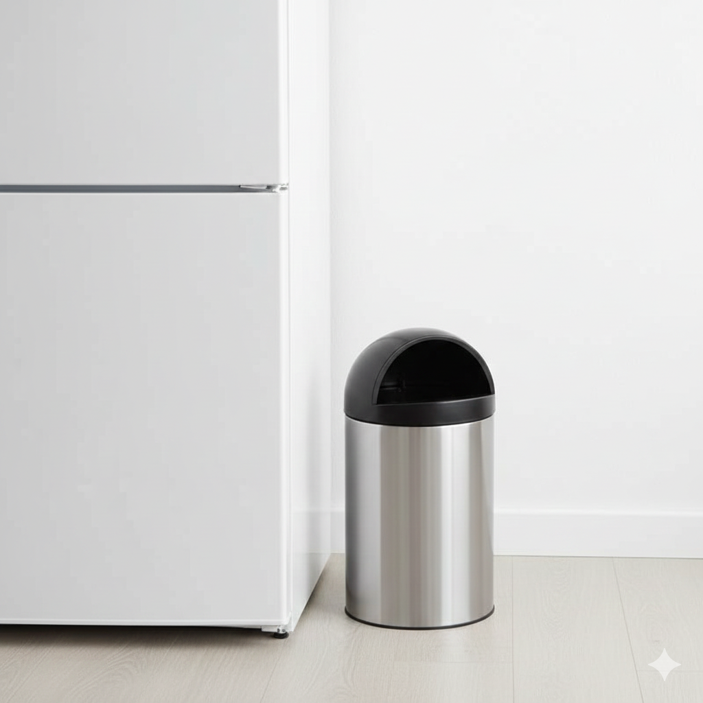 Gemini_Generated_Image_5l58y85l58y85l58 سطل زباله استیل کاپ بین آکا الکتریک 30لیتر - Image 1