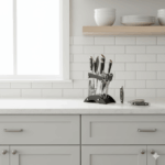 سرویس کارد و ساطور 8 پارچه کالسکه یونیک کد 5548 (خارجی درجه یک)