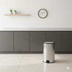 سطل زباله پدال بین استیل آکا الکتریک 20لیتر - Image 2