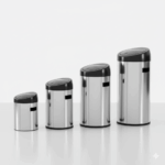 سطل زباله استیل تاچ بین آکا الکتریک 40لیتر - Image 3