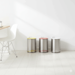 سطل زباله استیل 5 لیتری یونیک کد 4229