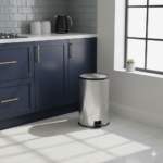 سطل زباله پدال بین استیل آکا الکتریک 20لیتر