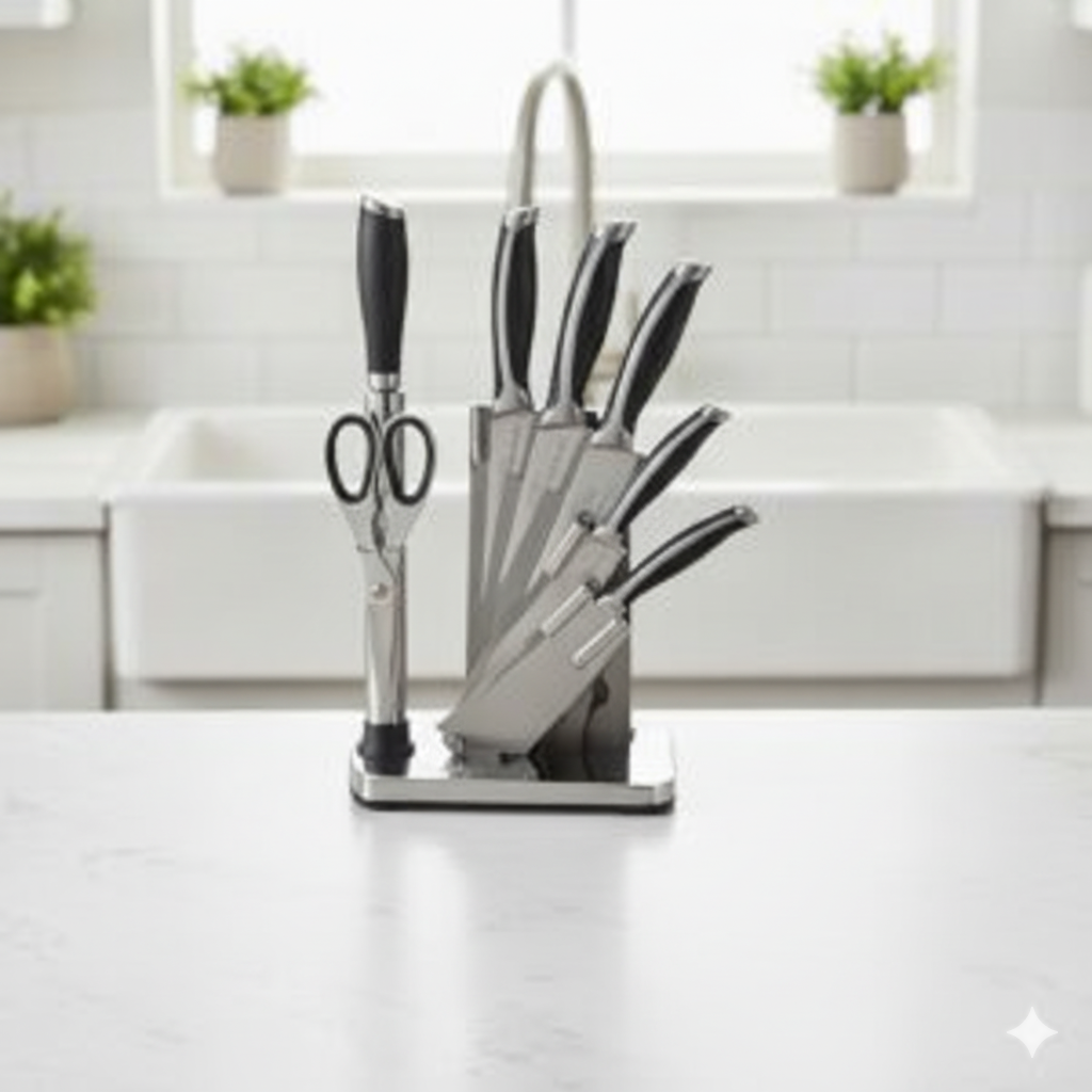 Gemini_Generated_Image_dd9ay3dd9ay3dd9a سرویس کارد و ساطور 8 پارچه پروانه یونیک کد 5542 (خارجی درجه یک) - Image 1