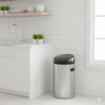 سطل زباله استیل تاچ بین آکا الکتریک 45لیتر