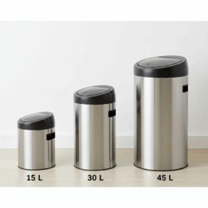 سطل زباله استیل تاچ بین آکا الکتریک 45لیتر 1 Gemini Generated Image oeofeoeofeoeofeo