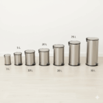 سطل زباله پدال بین استیل آکا الکتریک 3لیتر - Image 3