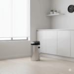 سطل زباله استیل تاچ بین آکا الکتریک 30لیتر