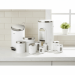 سرویس 8 پارچه سفید عروس یونیک کد 5400 - Image 2