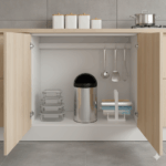 سطل زباله استیل کاپ بین آکا الکتریک 20لیتر - Image 2