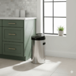 سطل زباله استیل تاچ بین آکا الکتریک 40لیتر