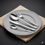 سرویس کیفی 129 پارچه قاشق و چنگال استیل ضخامت 4.5 میل یونیک کد 5978 (خارجی درجه 1) - Image 4