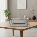 سینی کروم دو تکه یونیک کد 1611