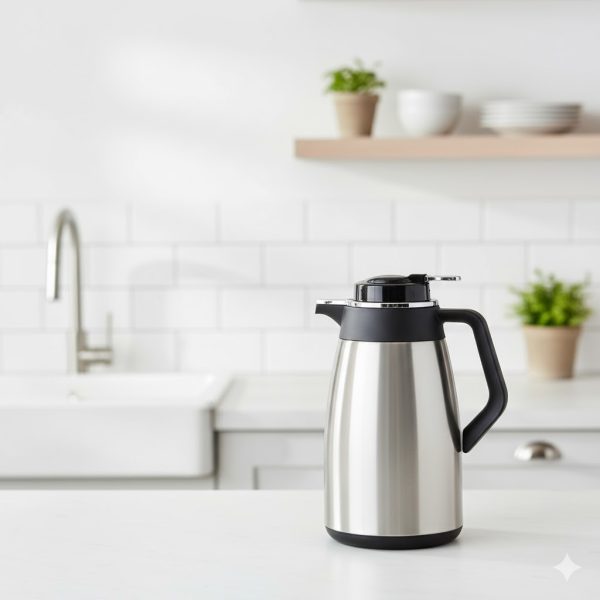 فلاسک 1.9 لیتری شیشه دار استیل یونیک کد 1757 - Image 1