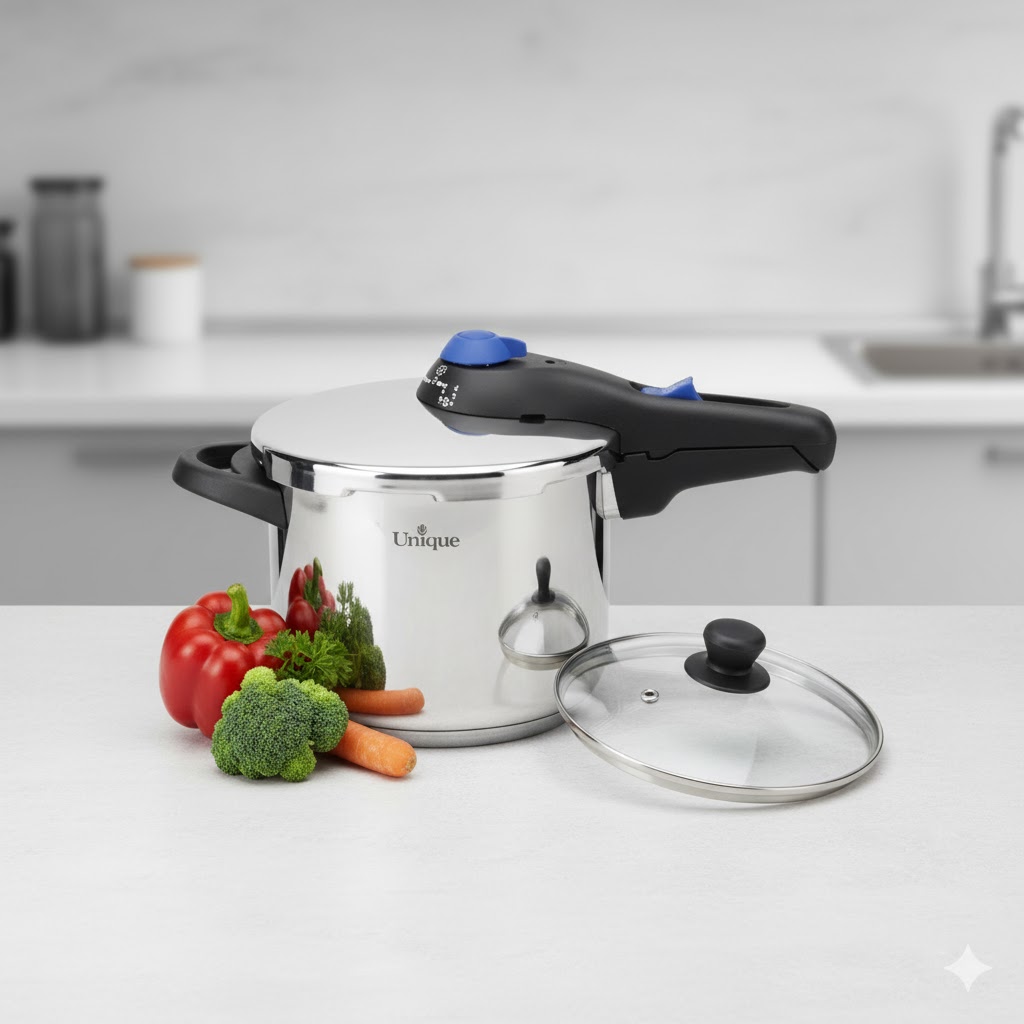 unnamed (3) زودپز 6 لیتر استیل یونیک کد 8615 - Image 1