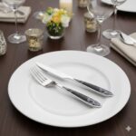 کارد و چنگال 12 تایی مونترال یونیک کد 5891