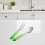 قاشق و چنگال دسته قلبی 12 پارچه یونیک کد 6335