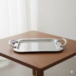 سینی کروم دو تکه یونیک کد1609