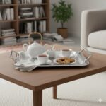 سینی کروم دو تکه یونیک کد1601 - Image 5