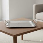 سینی کروم دو تکه یونیک کد1601