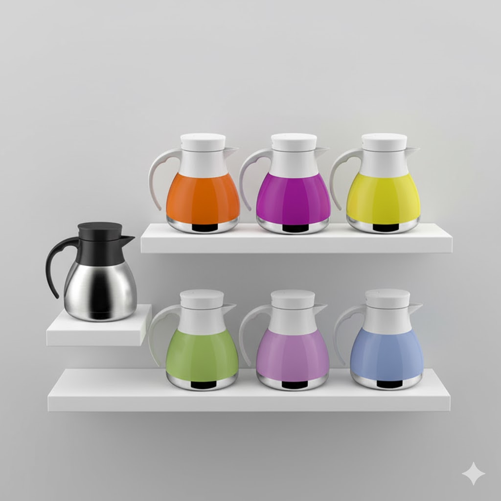 unnamed (7) فلاسک 0.6 لیتری پنگوئن یونیک کد 1858 - Image 1