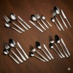 سرویس 33 پارچه قاشق و چنگال یونیک کد 5700 - Image 4