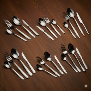 سرویس 33 پارچه قاشق و چنگال یونیک کد 5700 1 unnamed 72