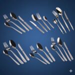 سرویس 33 پارچه قاشق و چنگال یونیک کد 5700