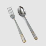 قاشق و چنگال غذاخوری استیل هخامنشی نیوهوم - Image 5