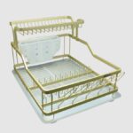 جاظرفی دو طبقه آلومینیوم صادراتی بژ یونیک کد 2653 - Image 2