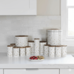 سرویس آشپزخانه فانتزی 12پارچه صادراتی یونیک کد 8013 - Image 2