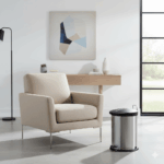 سطل زباله پدال دار استیل کلاغی آکا الکتریک 20 لیتر - Image 2