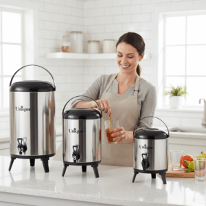 کلمن داخل استیل 10 لیتری خارجی یونیک کد 7599 1 Gemini Generated Image 37er2637er2637er