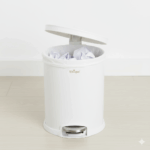 سطل زباله 5 لیتری سفید صادراتی یونیک کد 4110 - Image 3